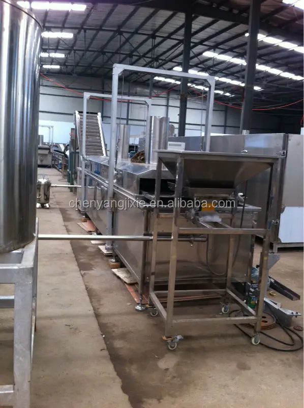 CY Fully Automatic industrial continuous potato chips fryer machine/peanut fryer/chips fryer with Skype :sherry1017929