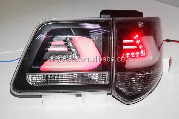 2012-2014 Year For TOYOTA Fortuner LED Tail Lights Rear Lamp Black