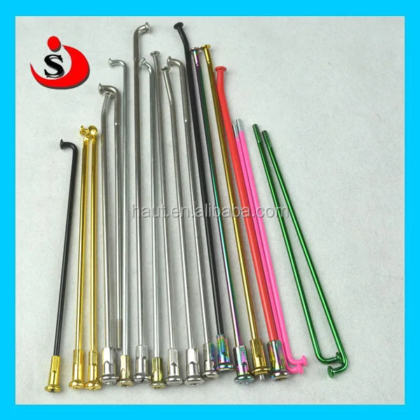 Motorcycle Black Stainless Steel Spokes And Nipples 8g,9g,10g,11g,12g