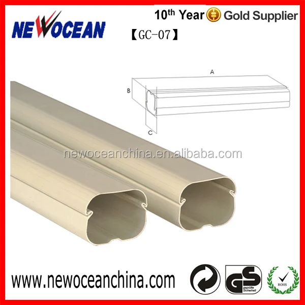 Newocean Straight Pipe,Air Conditioner Pipe Cover Decorative Air