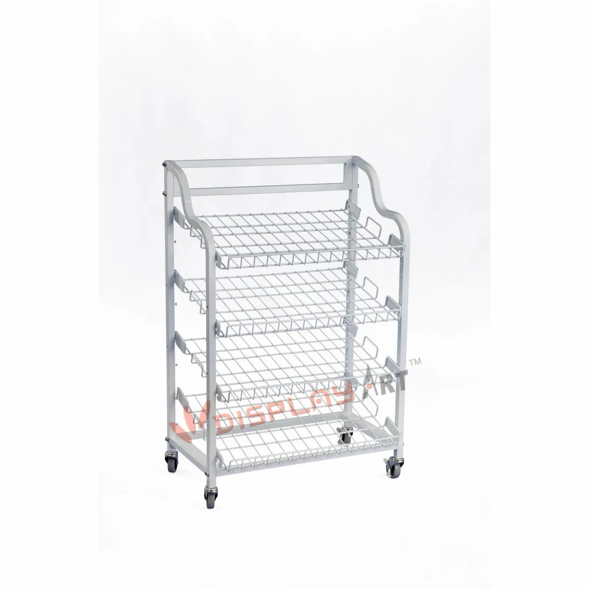 Exhibition Wire Bread Display Rack With Shelf Buy Bread Rack,Display