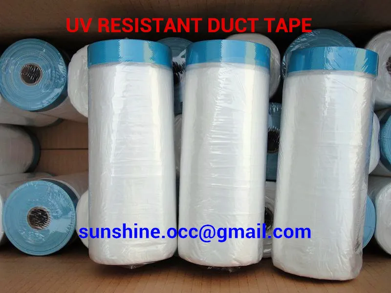 Construction Plastic Sheeting With Masking Tape Buy Sheeting With