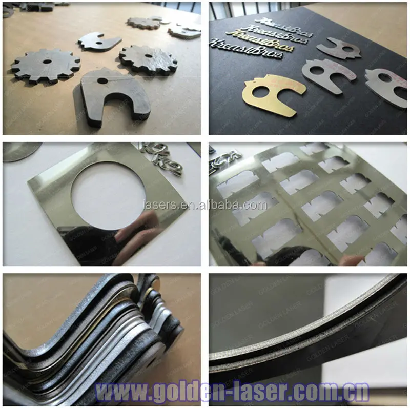 Fiber galvanized iron sheet Laser Cutting Machine / Metal Laser Cutter Eastern, View galvanized
