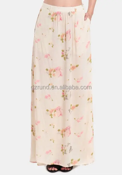 maxi rok bloemen maxi rok bloemen