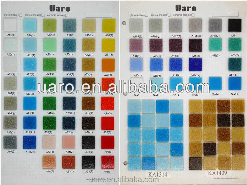 Mixed Color Loose Form Glass Mosaic Tiles for DIY Creative Hobby Craft