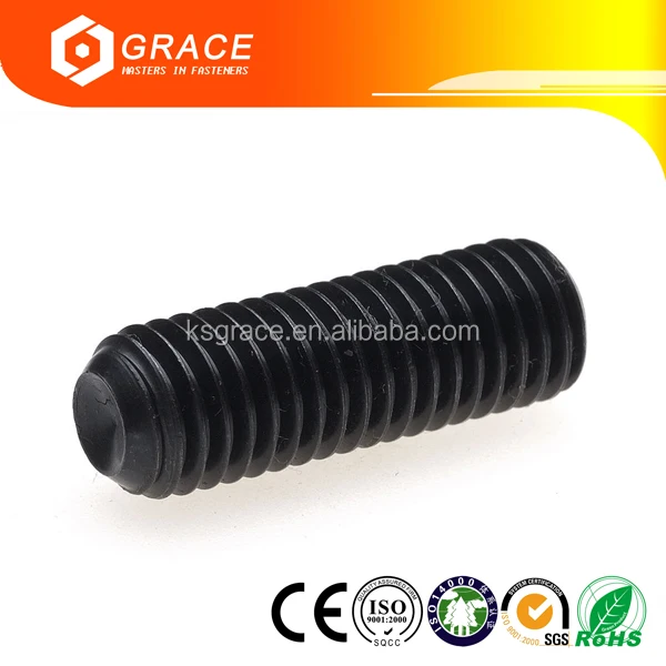 Hex Socket Head Set Screw Metric Hexagon Socket Set Screws Cup Point