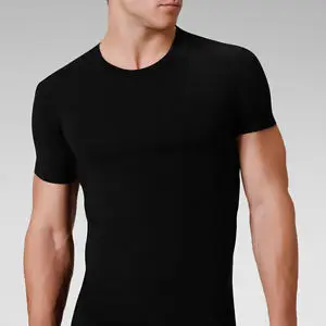 playeras negras lisas hombre