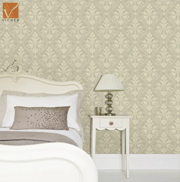 Geprägt Schwere Pvc-tapete Italienisches Design Tapeten Für ... Geprägt Schwere Pvc-tapete Italienisches Design Tapeten Für ...