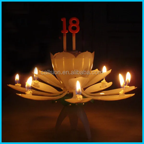Sparking Birthday Candle Buy Happy Birthday Flower Candle,Party
