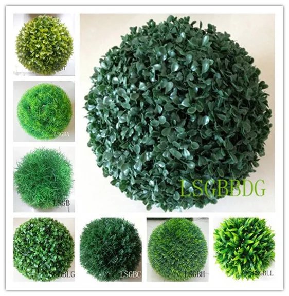 artificial holly topiary balls
