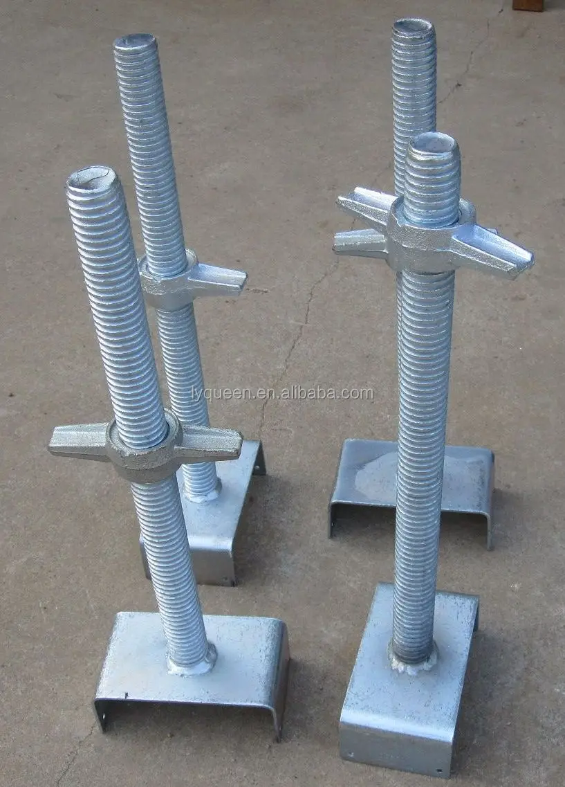 Adjustable Screw Jack Post For Building/galvanized Construction Jacks