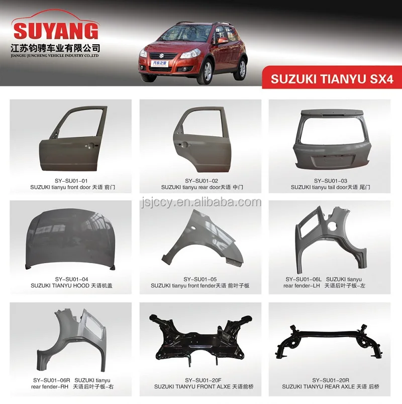 Jiangsu Auto Body Parts/kits For Suzuki Sx4 Swfit Buy Suzuki Body