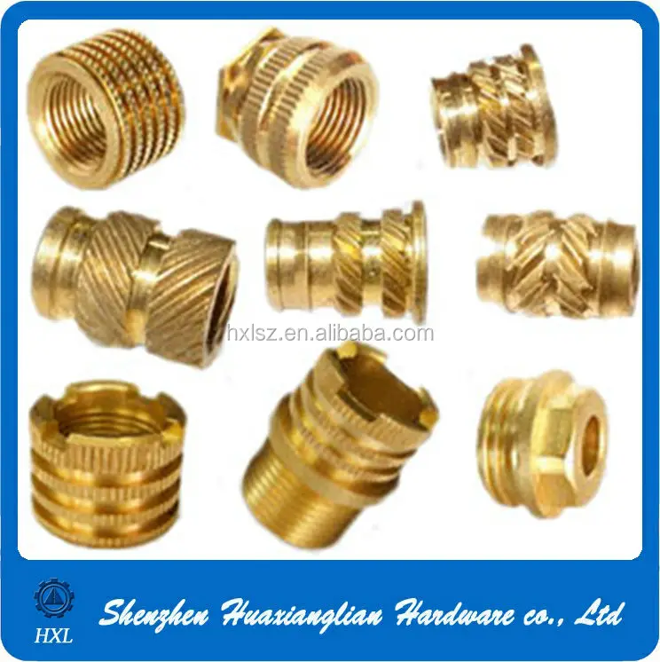 Brass Moldedin Blind Threaded Inserts Pibb440 For Plastic Buy