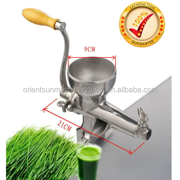 factory directly sale stainless steel Manual WheatGrass Juicer