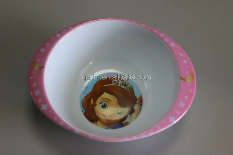 Melamine Dinner Bowl With Handles For Kids