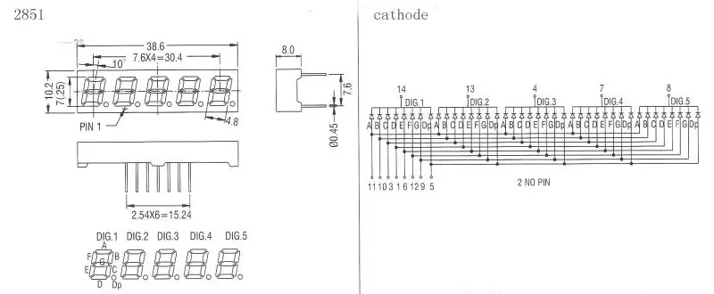 5桁7セグメントledグリ ン カソ ドコモン Zhw 323 高品質低価格の