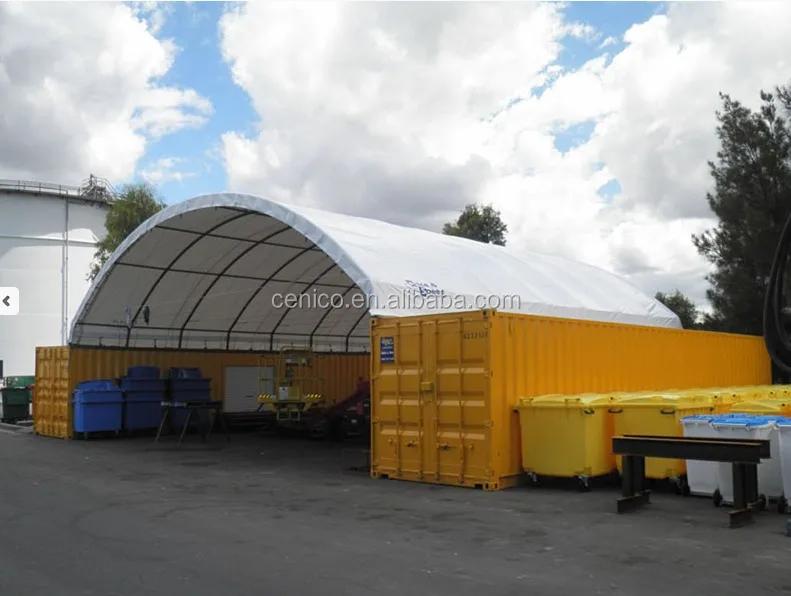 Container Arch Shipping Container Roof Shelter - Durable & Versatile