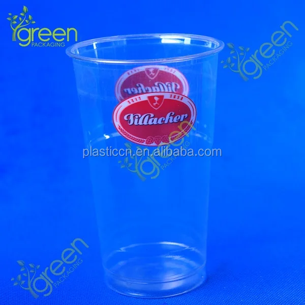 Wholesale Disposable Foam Cup Plastic Pet Beer Cups 10 Oz High