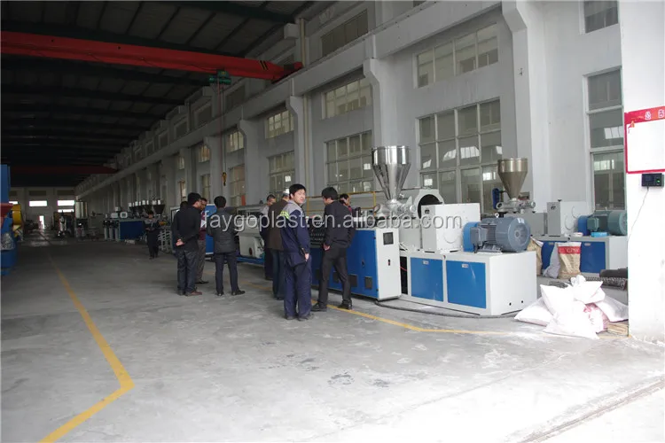 Corrugated Pvc Pipe Production Line Pvc Plastic Pipe Making Machinery