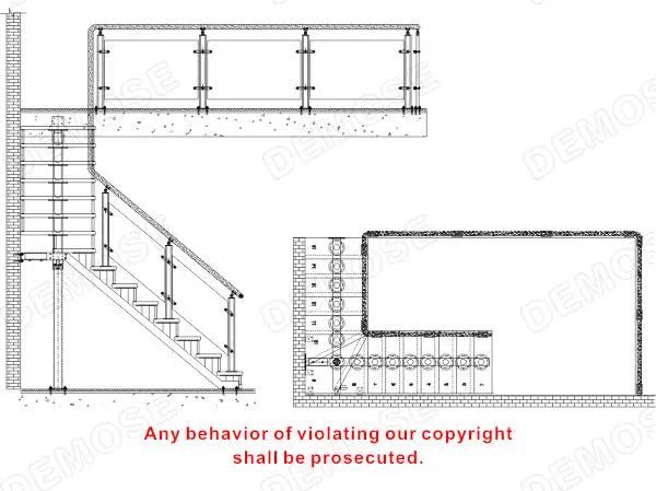 Single Steel Tube Beam Stair/stairway - Buy Steel Folding 