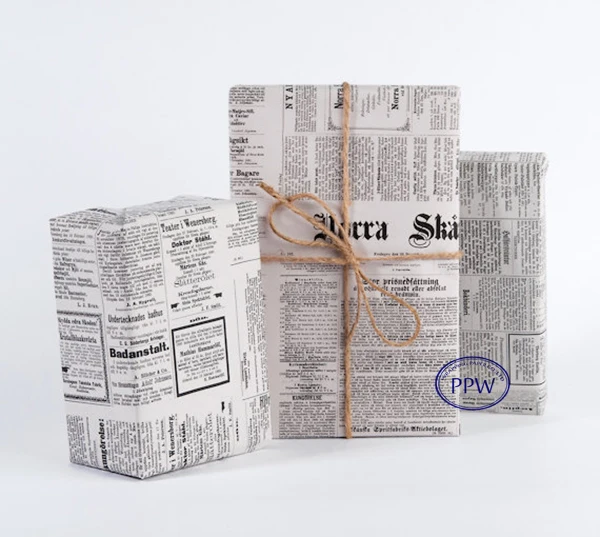 Vintage Swedish Newspaper Design Wrapping Paper Gift Wrap Buy Newspaper Design Wrapping Paper