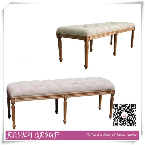 Antique Linen Bed End Bench Buy Bed End Bench,Bed End Furniture Wood