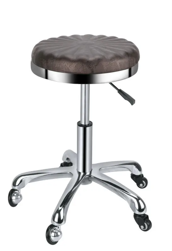 Ssf003 Hairdressing Salon Cutting Stools Chairs With Chrome Base Ssf003 Hairdressing Salon Cutting Stools Chairs With Chrome Base