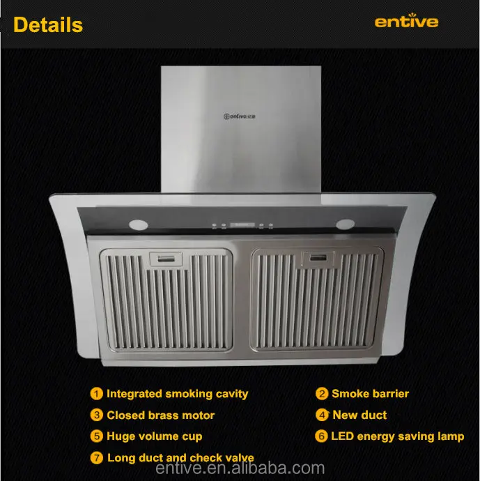 Chinese portable kitchen pacific commercial range hood for restaurant, View commercial range