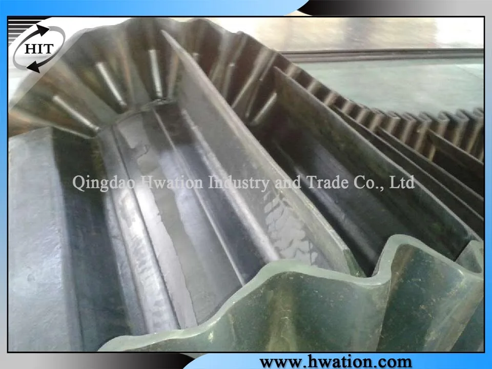 Customized Roofing Conveyor Corrugated Sidewall Conveyor Belt Roller