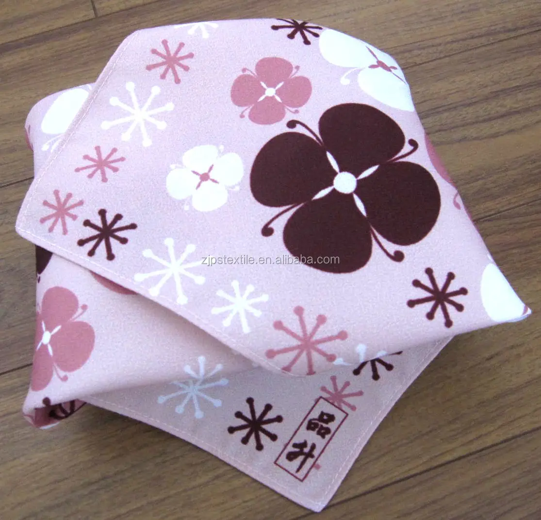 Custom Made Japanese Traditional Furoshiki Wrapping Cloth Polyester Satin Bandana Buy