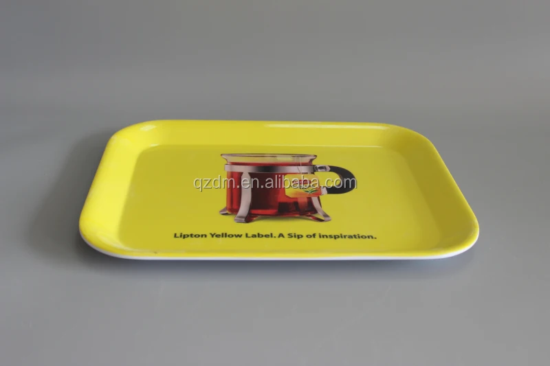 Sales Promotion Ptint Plastic Tray melamine rectangle tray