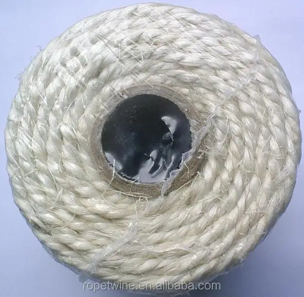 12mm Sisal Rope 3 Trands Natural Sisal(manila ) Rope In Hot Sale Mafe 