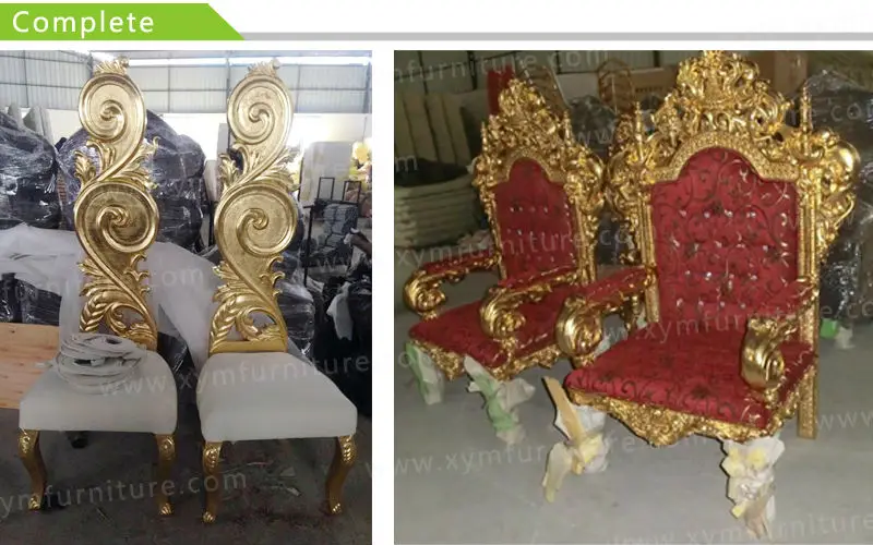 Luxury Wooden Frame King Throne Chairs Xymh91 Buy Throne Chairs