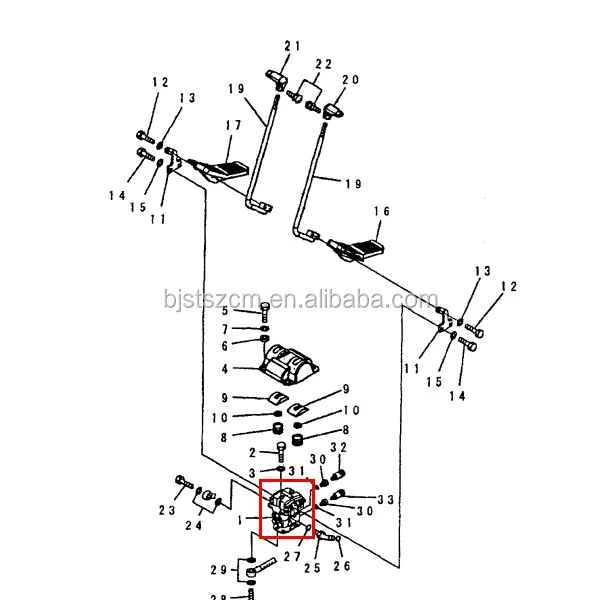Excavator Ppc Valve 702-16-04250 Pc300 Pilot Valve For Travel - Buy