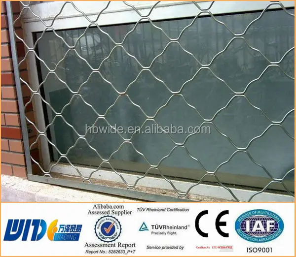 Security Wire Mesh Window Guard/balcony Guarding Mesh/guard Rail Wire