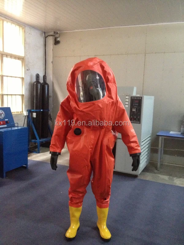 100% Pvc High Quality Heavy Type Hazmat Suit - Buy Hazmat Suit,Hazmat ...