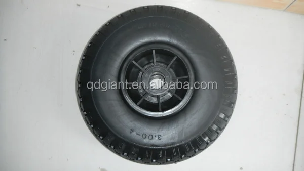 Qingdao Giant Manufacturer PU Foam Wheel 3.00-4