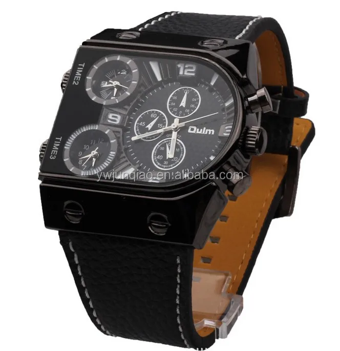 Broer chocola Ongelijkheid Oulm Sporthorloge Meerdere Tijdzone Quartz Horloge Boot Nagels Militaire  Horloges Mannen Polshorloges Sub- Wijzerplaten Decoratie - Buy Oulm Leger  Horloge,Oulm Leger Horloge,Oulm Leger Horloge Product on Alibaba.com