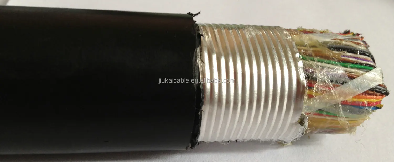 Armoured Exterior Cable 50 Pair Telephone Cable Multi Pair Cable