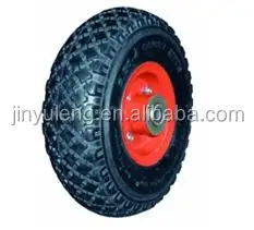 260mm pneumatic wheel for wheelbarrow / handt rolley/trailer