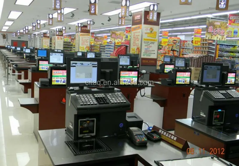 Supermarket Cash Register With Scanner - Buy Supermarket Cash Register,Cash Register With