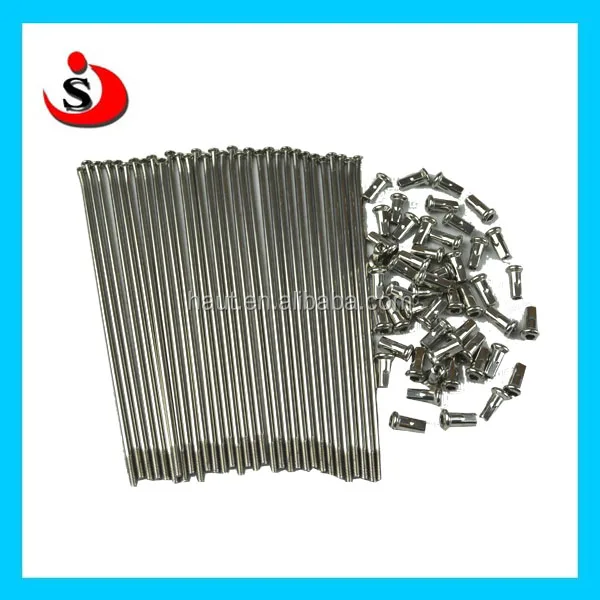 Motorcycle Black Stainless Steel Spokes And Nipples 8g,9g,10g,11g,12g Buy Stainless Steel