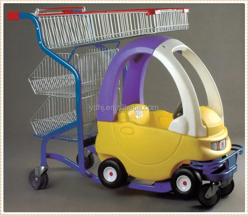 135l/5080kg/lovely And Funny Kids Baby Car Seat For Shopping Trolley