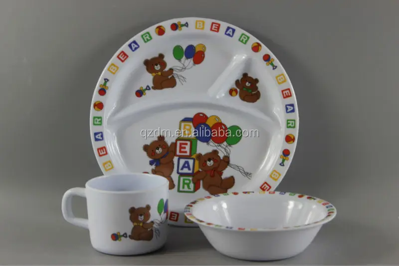 Melamine Tableware Set For Kids