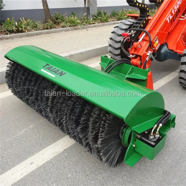 Taian Brand Road Sweeper Hydraulic Rotary Brush For Loader Or Tractor