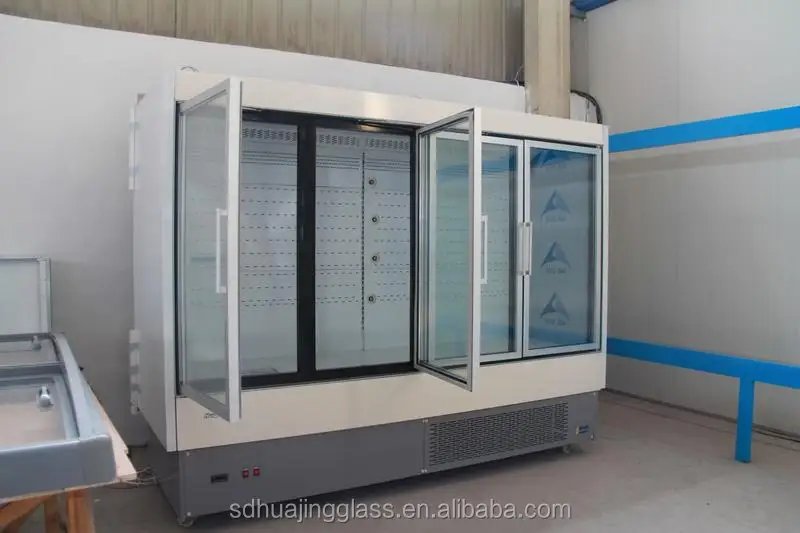 Aluminium frame glass door for commercial fridge, freezer and walk in cooler