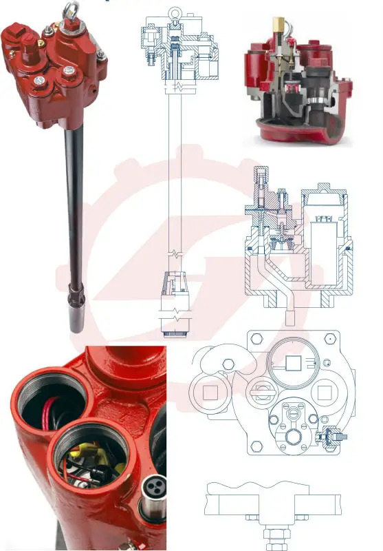 red jacket submersible pump/submersible water pump, View red jacket submersible pump, YUANHENG