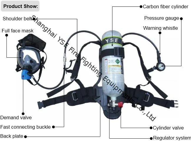 En137 Lightweight Firefighter Similar Msa Scba - Buy Msa Scba,Scba,Scba ...