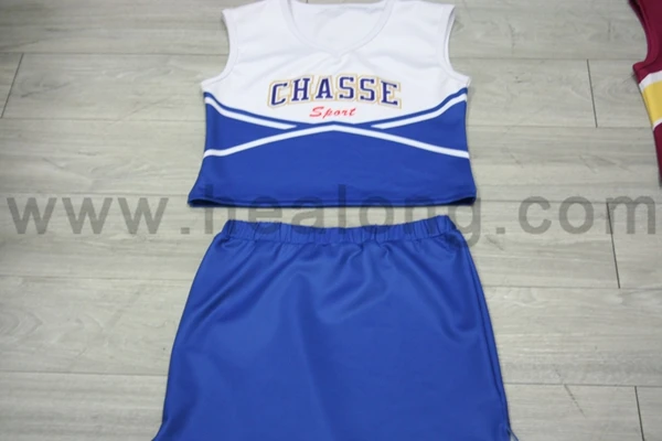 China Factory Custom Cheerleader Sex School Girl Costume Design