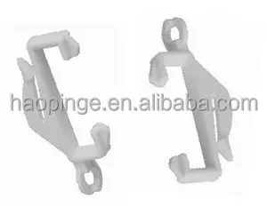 Curtain Track Rail Hooks Glider Decorail Track Plastic Curtain